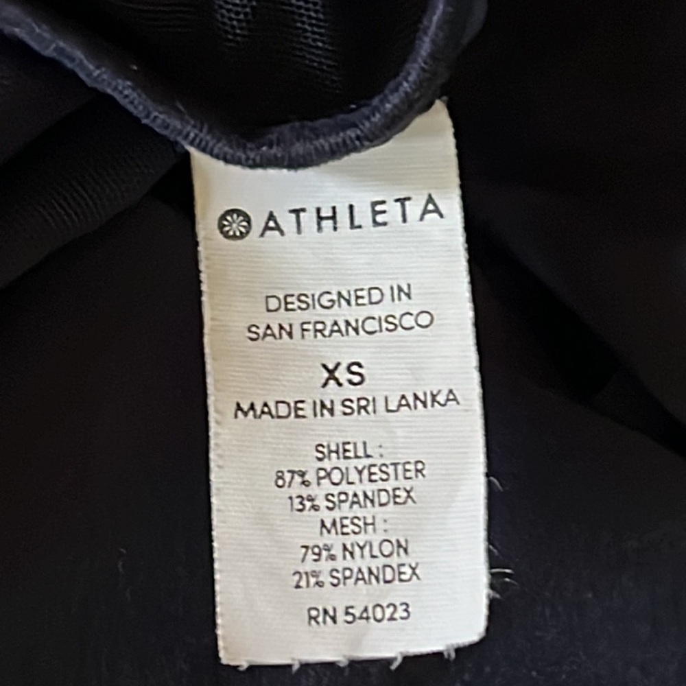 Athleta Chi Razorback Tank Top Size XS - Picture 4 of 6